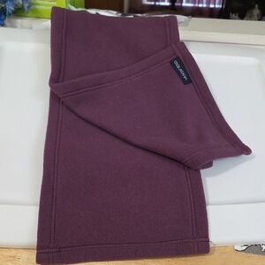 Lands' End Purple Fleece Scarf